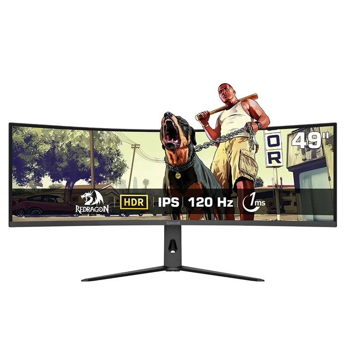 مانیتور 49 اینچ گیمینگ ردراگون مدل Q4966RMC